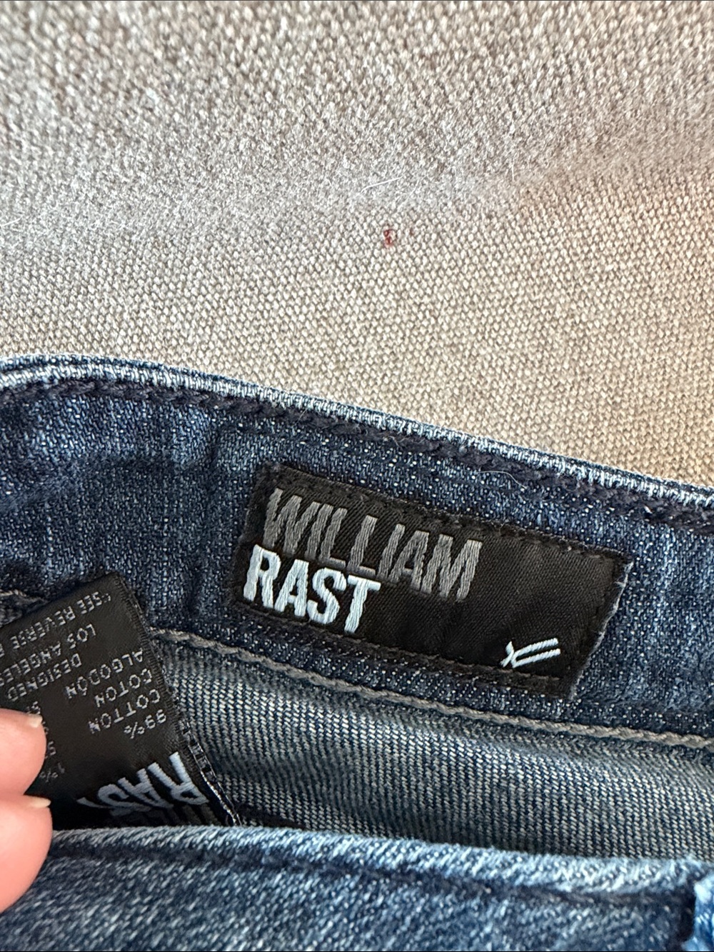 William Rast Jean Shorts - Picture 2 of 5